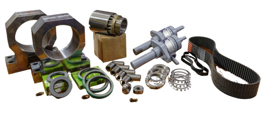 Glue and meter roll rebuild parts