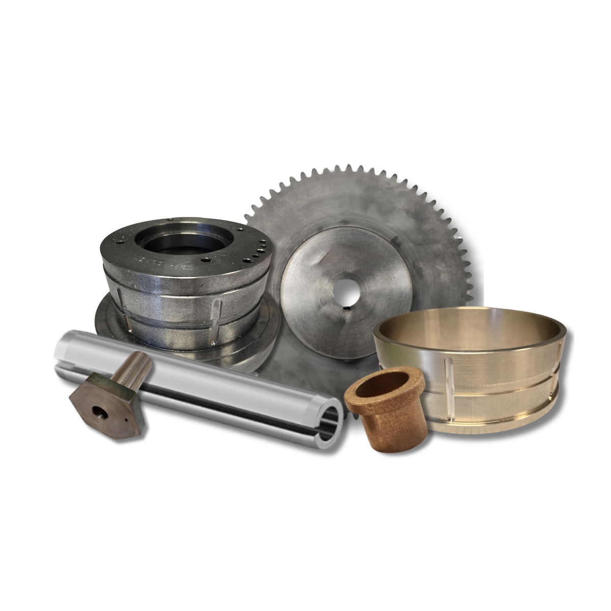 Glue and meter roll rebuild parts